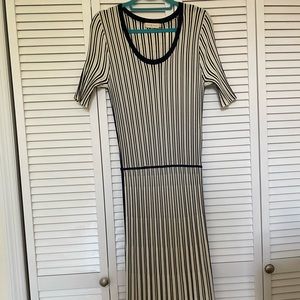 TORY BURCH knit striped dress